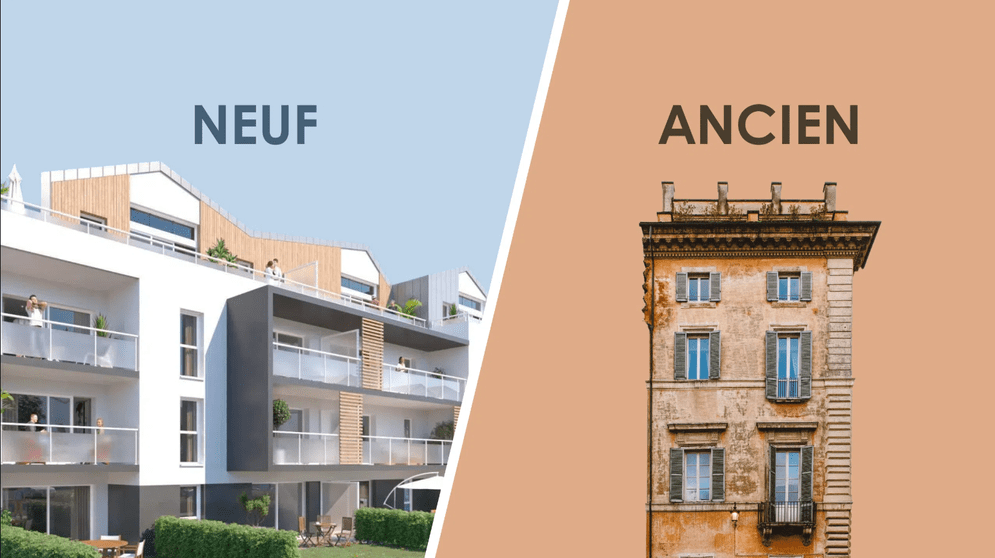 Immobilier neuf vs ancien
