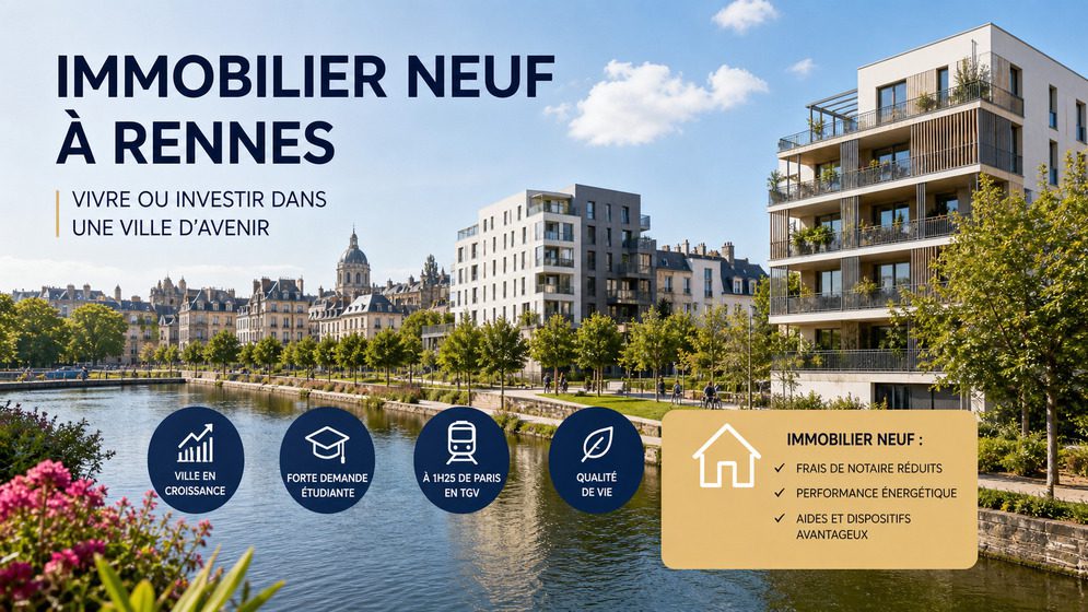 Immobilier neuf à Rennes