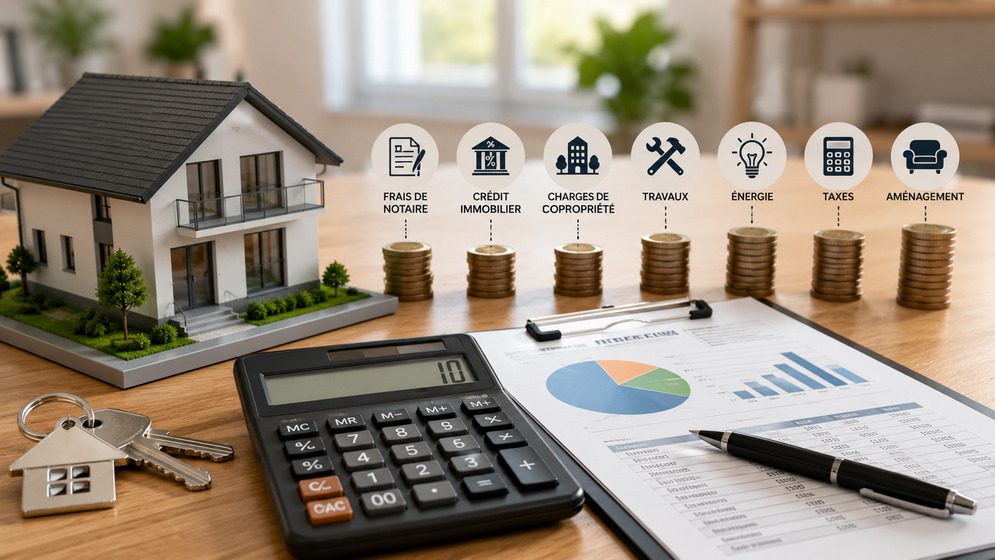 Simulation budget immobilier avec charges cachées