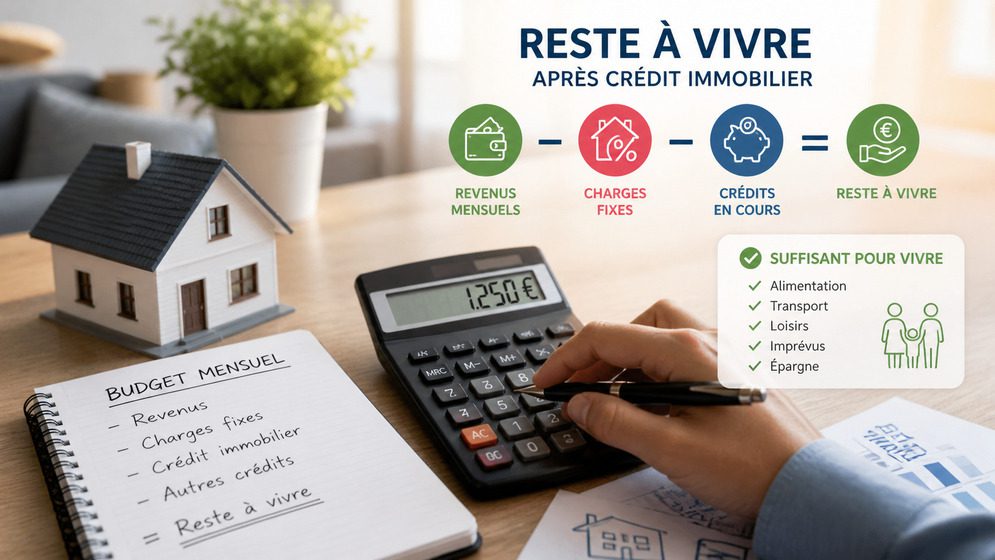reste à vivre après un crédit immobilier