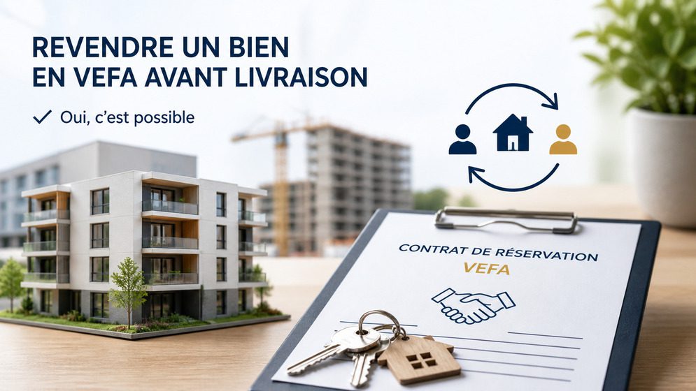 revendre un bien en VEFA avant livraison